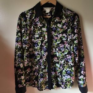 Floral Button Down